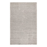 Clayton Patchwork Area Rug in Gray