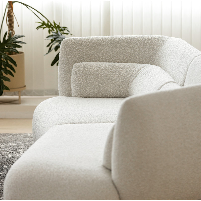 Canapé moderne simple et décontracté, H 31,1 po x l 110,24 po x P 51,18 po