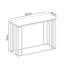 Ceian 101cm Console Table