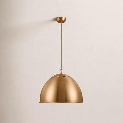 Single Light Metal Dimmable Pendant