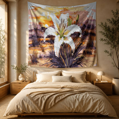 Tapisserie murale «Southwestern Plants Desert Lily 160»