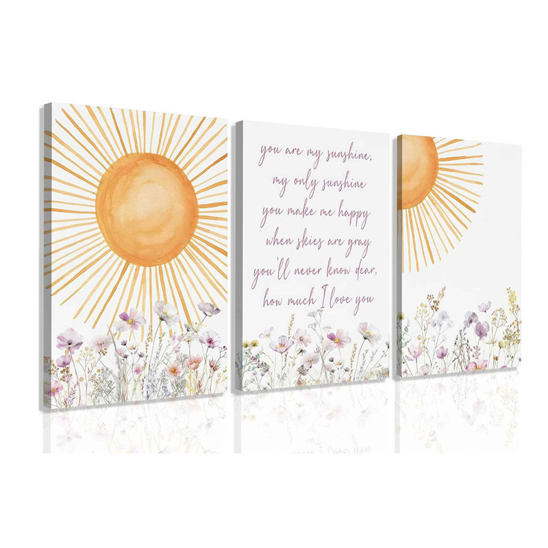 3 Piece Wrapped Canvas Print