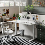 Hebron Height Adjustable Rectangle Standing Desk