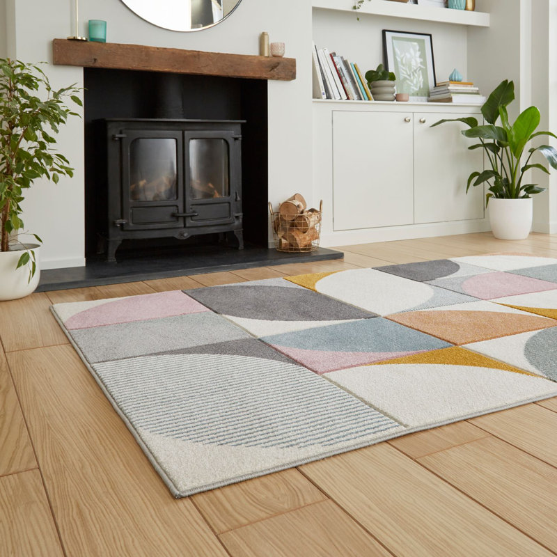 Matrix area rug Machine Woven Rectangle Multi coloured, Rectangle 160 x 230cm