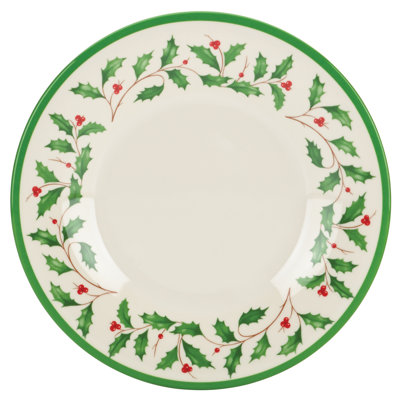 Holiday Melamine 8" Plate