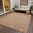 Mila Orange Washable Indoor-Outdoor Rug - -506850736