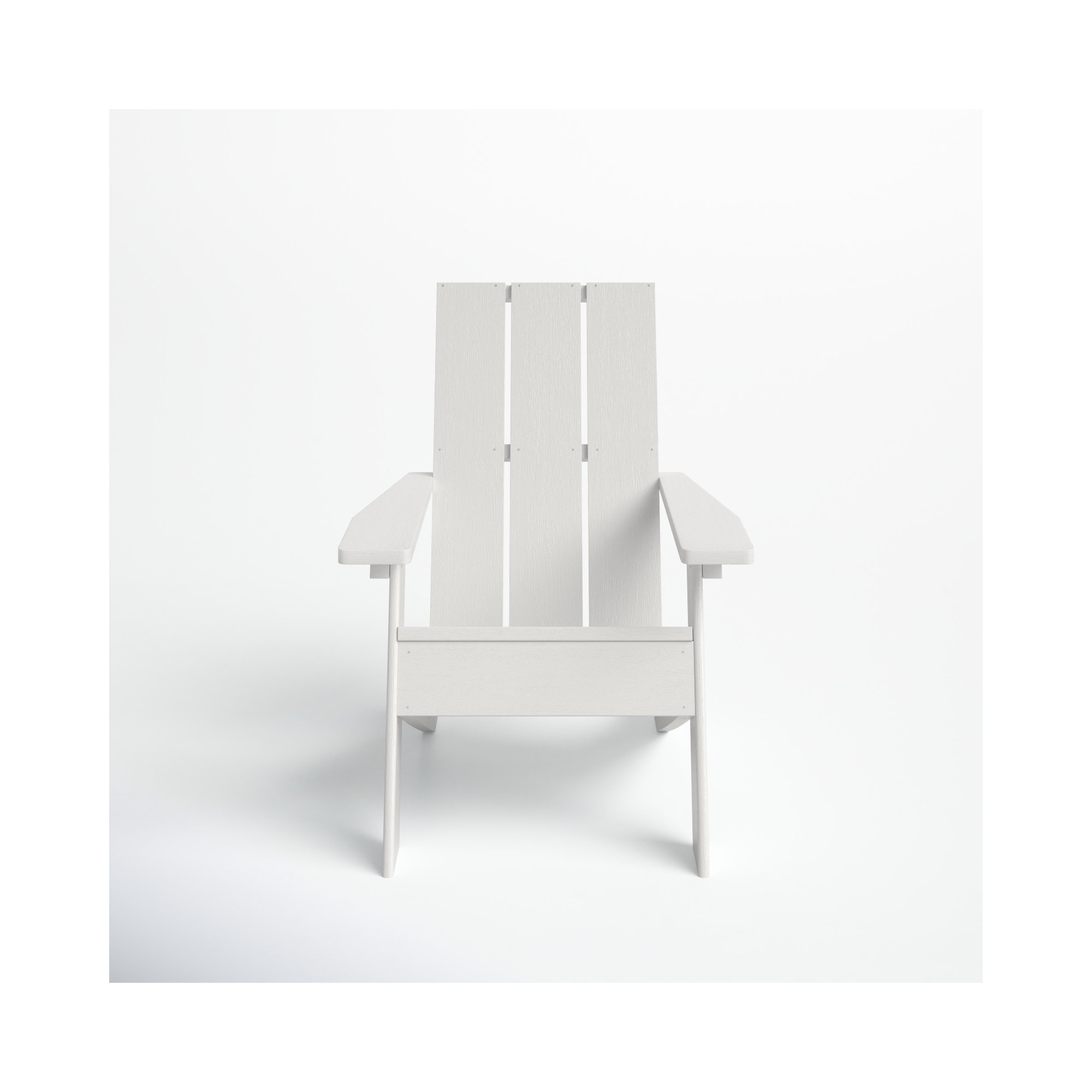 Byrnes Outdoor Adirondack Chair, White