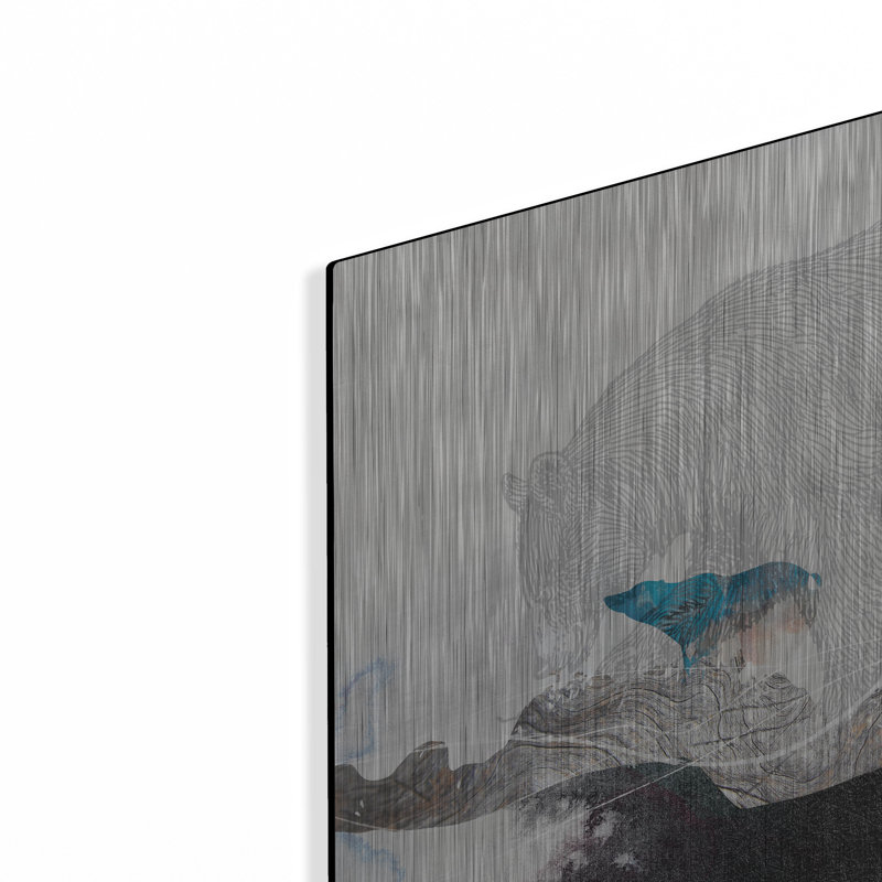 «Bear 2» par Louis Duncan, H 12 po x l 12 po