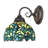 8" Wide Nightfall Wisteria Wall Sconce