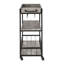 Concordia 4 Bottle Floor Wine Bottle & Glass Rack-1052334468