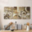 Neutral Motion - Ensemble de 3 peintures sur toile tendue-2053687517