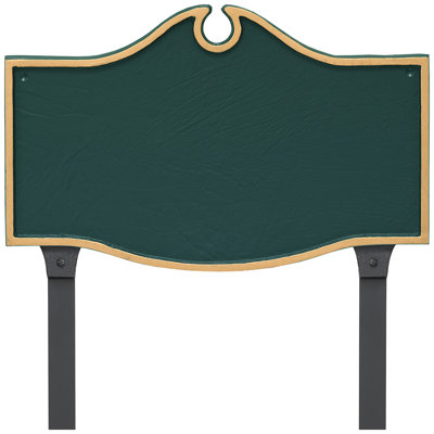 Colonial 2-Line Lawn Address Sign