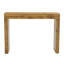 Table de bar en bois naturel 50 po, finition lisse, pieds réglables, table facile à assembler avec grain, deux tiroirs, mouvement de tiroir, support antidérapant stable