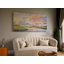 «Pastel Marsh Sunset Landscape, Carolina Lowcountry Coastal Watercolor, Reproduction d'art mural-101103055-101103044