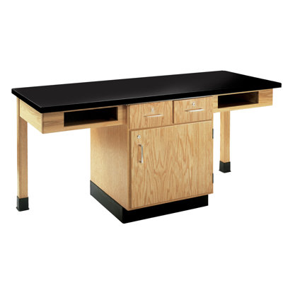 Diversified Woodcrafts 66'' L x 24'' W Rectangle Laminate Workstation