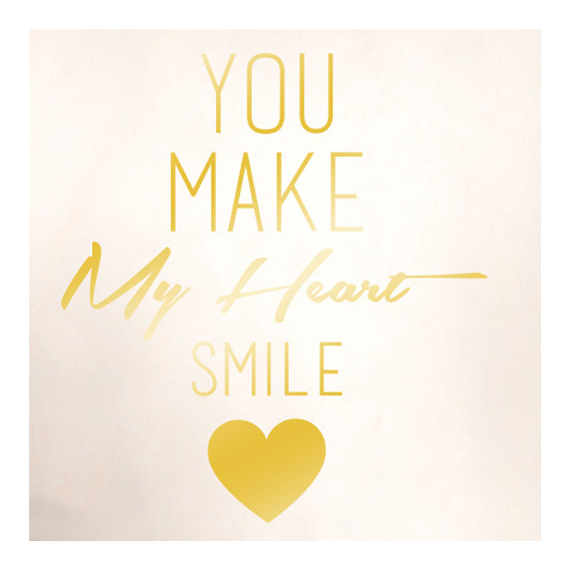 Wall Decal, Shiny Gold
