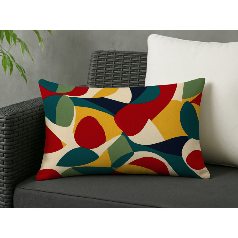 Funky Beam Indoor And Outdoor Pillow, Rectangle 20"H x 14"W