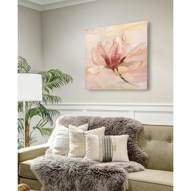 Winston Porter Dreamy Magnolia II Painting & Reviews | Wayfair