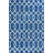 Oakden Ogee Fretwork Blue/Gray Rug-1608185757