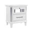 Table de chevet blanche Muhan