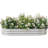 Large Oval Silver Metal Raised Garden Bed For Outdoor Flower And Plant Growth, Square Shape, 27 Cu. Ft. Capacity, 43.69" Wide Planter Backyard Gardening, Rust - , Reusable, 25 Lbs, 88.99" Long-1849757014