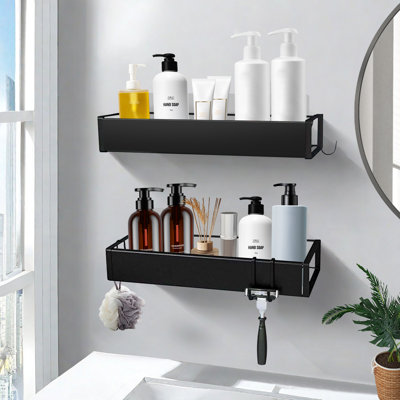 No-Punch Shelf Black