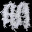2m White Feather Garland for Party, Wedding, Christmas Tree Decoration
