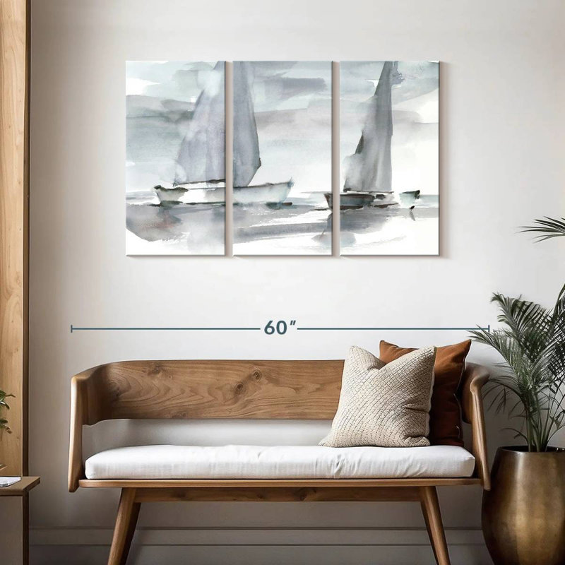 Mehar Misty Sails I, H 28 po x l 45 po