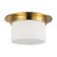 Mineral 11-in Brass Flush Mount-2005206598-2005206601
