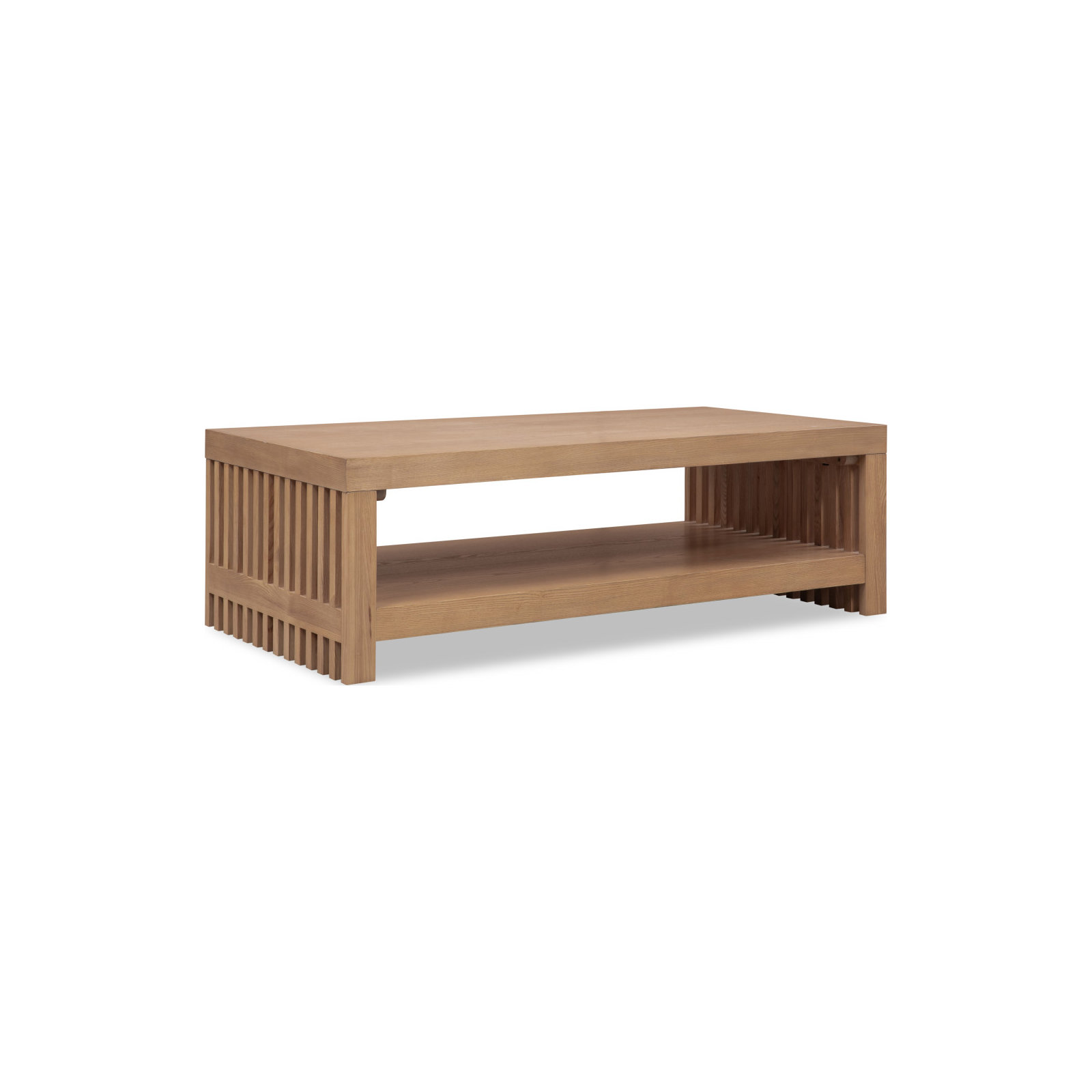 Finnian Coffee Table, Natural Wood