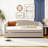 Upholstered Daybed Twin Size With Two Drawers And Wood Slat-1489572827