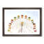 Colourful Ferris Wheel - Picture Frame Graphic Art Print-56708615-56708616