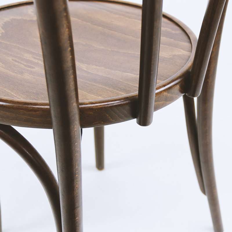 GB-118 VS LQ Side Chair, Walnut Lacquer