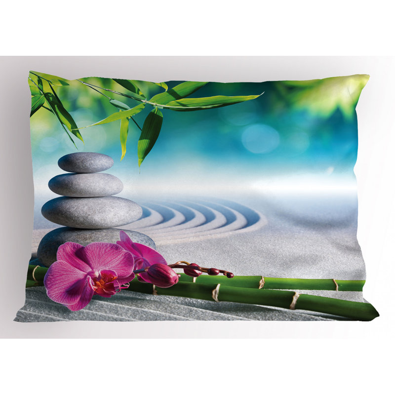 Sun Polyester Sham Set, Twin