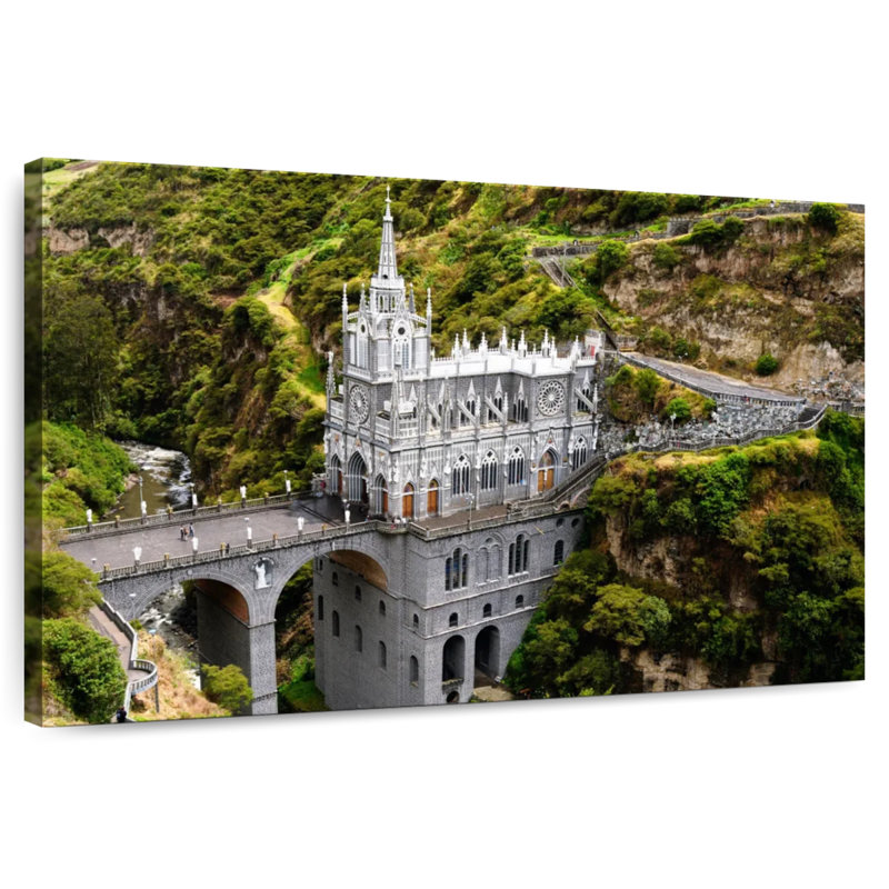 Lilie Las Lajas Shrine, 30" H x 45" W