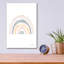 «Boho Rainbow IX» par Courtney Prahl, art mural en verre acrylique-308261732