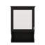 Rangement mural de salle de bain de 20 pouces avec miroir, armoire compacte avec porte, armoire à pharmacie à miroir mince pour espaces restreints-1195997410