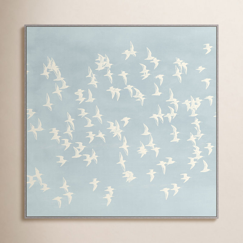 «Flight of Passage 1» (bleu), reproduction sur toile flottante