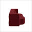 Canapé-lit moderne avec 2 coussins, canapé-lit en molleton convertible rembourré de mousse, matelas pliant de 15 pouces pour le salon et le lit d'invités, aucun assemblage requis