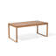 Iwar 8 - Person Acacia Solid Wood Patio Dining Set Rectangular Table