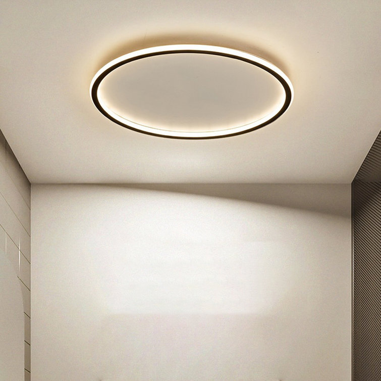 Simple Circle Led Flush Mount Ceiling Light