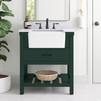 Meuble-lavabo simple 30 po Pelaghia