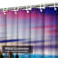 Rideau de douche dramatique d'automne avec 12 crochets Sunset Mountains-1900847446