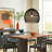 Aracelie 1 - Light Matte Black Dome Pendant-1932446873