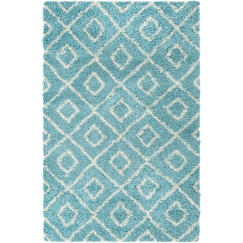 Assis Geometric Indoor Rug, Rectangle 5'3" x 8'
