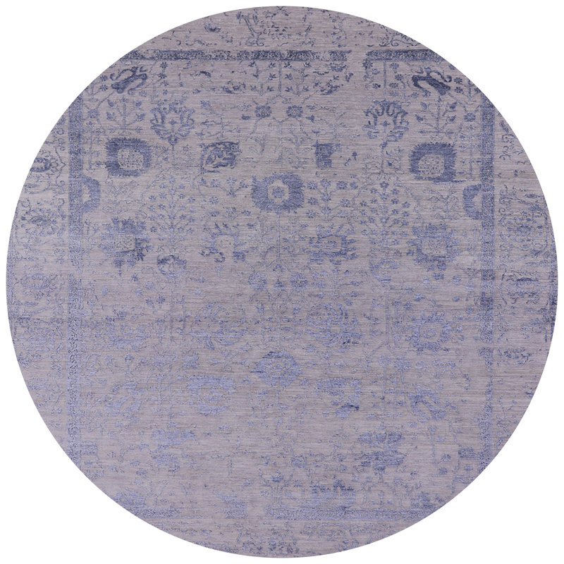 Sharan Oriental Indoor Rug, Round 4'