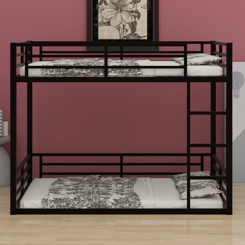 Metal Bunk Bed For Teens And Adults,Space-Saving