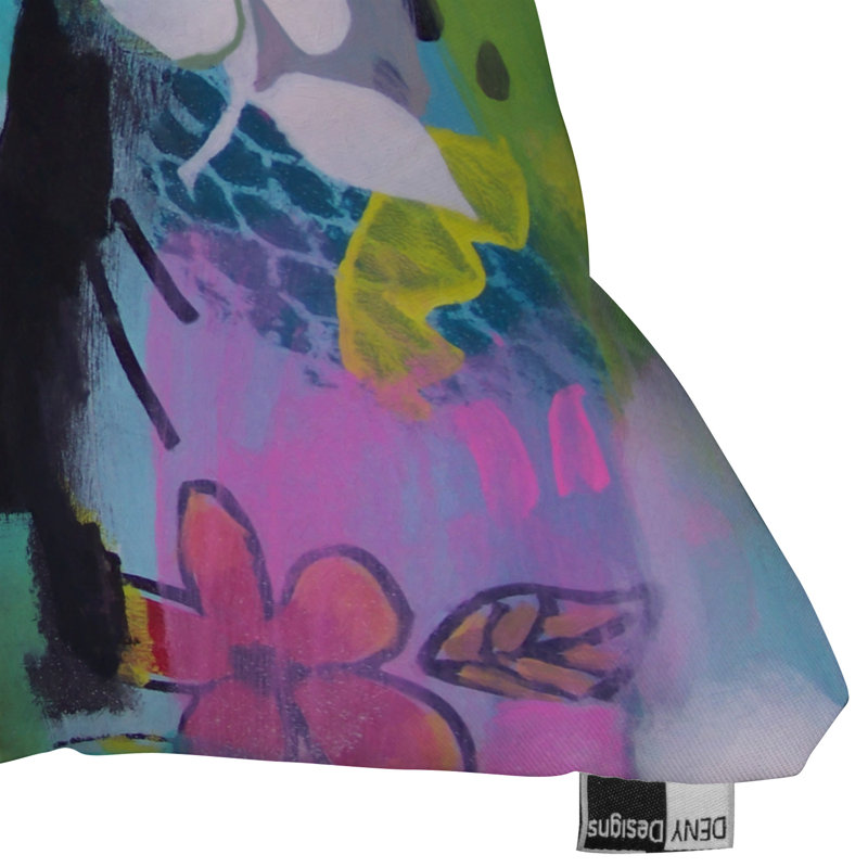 Peace Love Aloha Throw Pillow, 18" x 18"