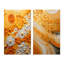 «Color Field Abstract Saffron», 2 pièces sur toile-461933724-461933720