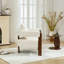 Chaise d'appoint rembourrée à 3 pieds-956799484